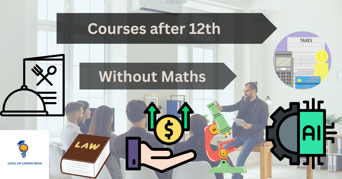 courses after 12th without maths